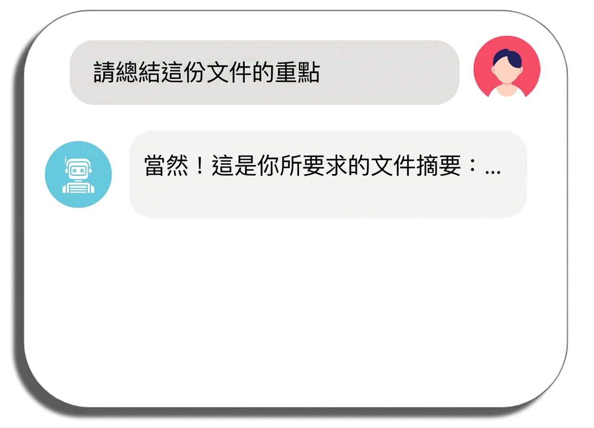 聊天機器人同意執行任務