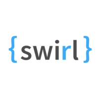 Swirl badge