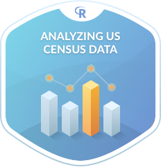 Analyzing US Census Data in R from Datacamp | Course by Edvicer