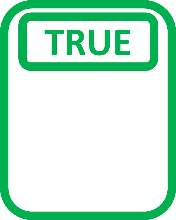 combine three logical values true all caps