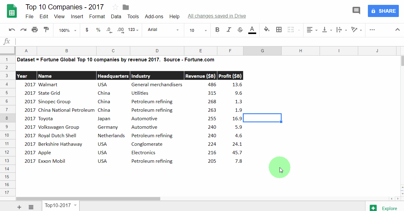 PivotTableCreation