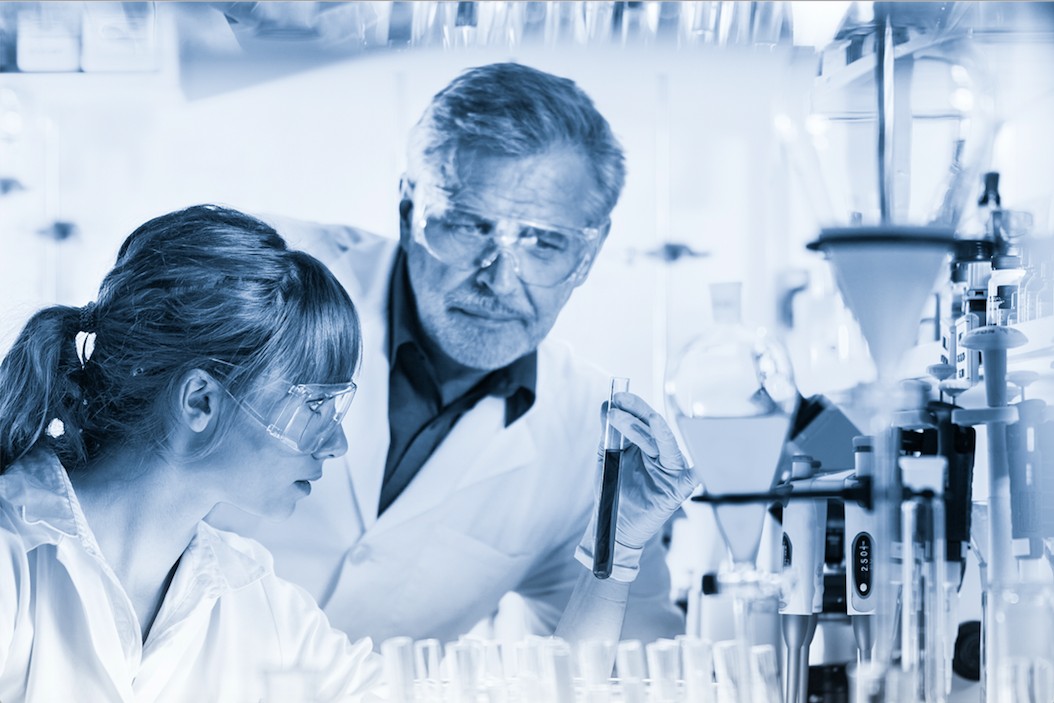Scientist in laboratory