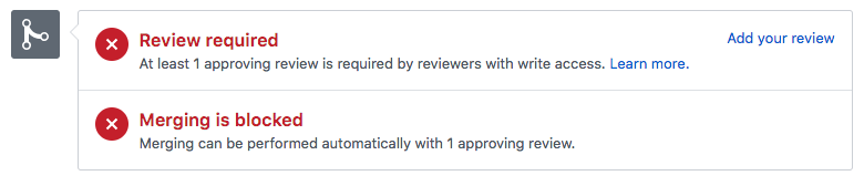 PR awaiting review