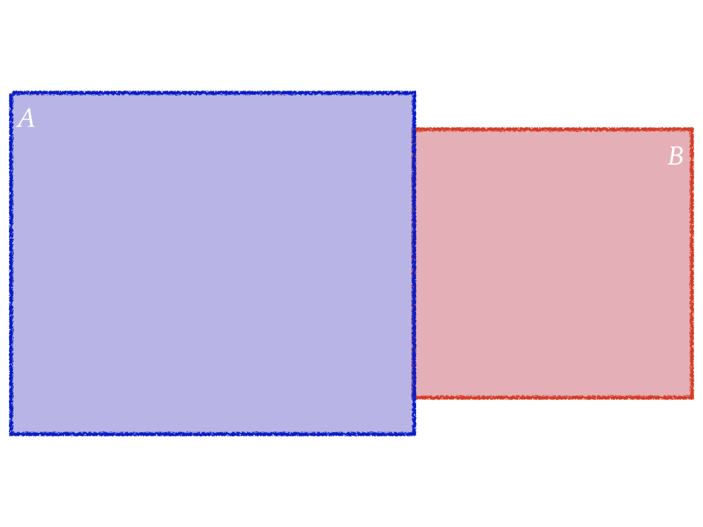 Probability of A and B Venn diagram