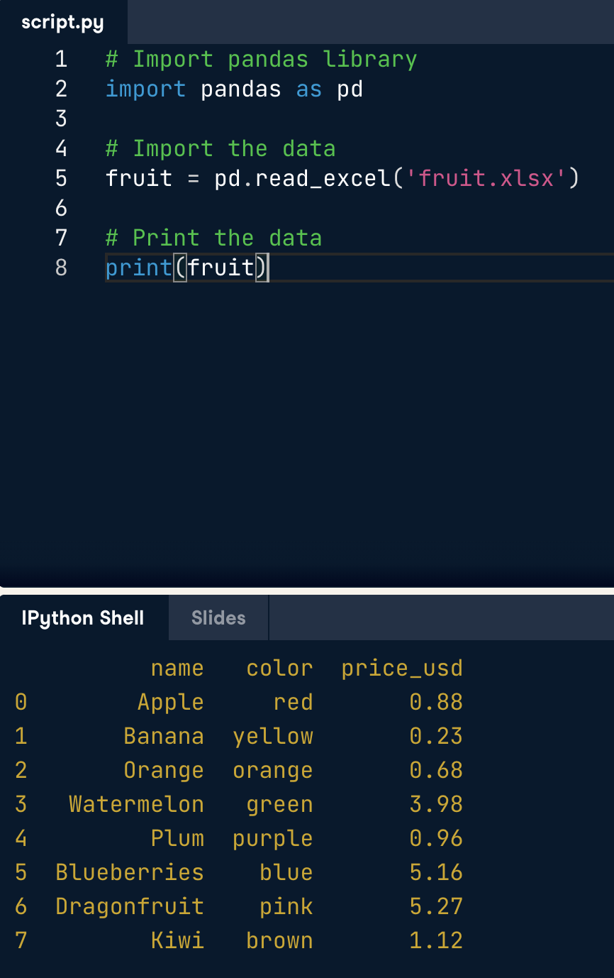 print fruit script and console.png