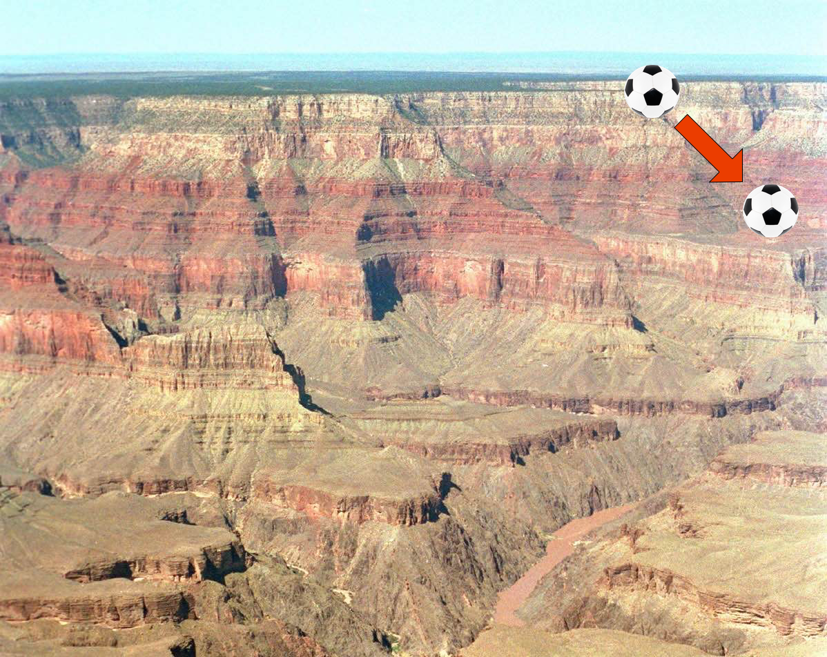 The image shows the Grand Canyon.
