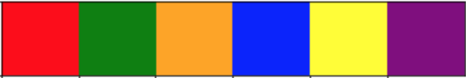Custom color name palette