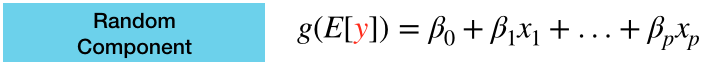 Formula representation for the random component