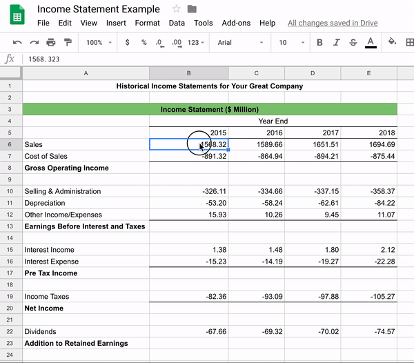 Formatting Numbers Gif