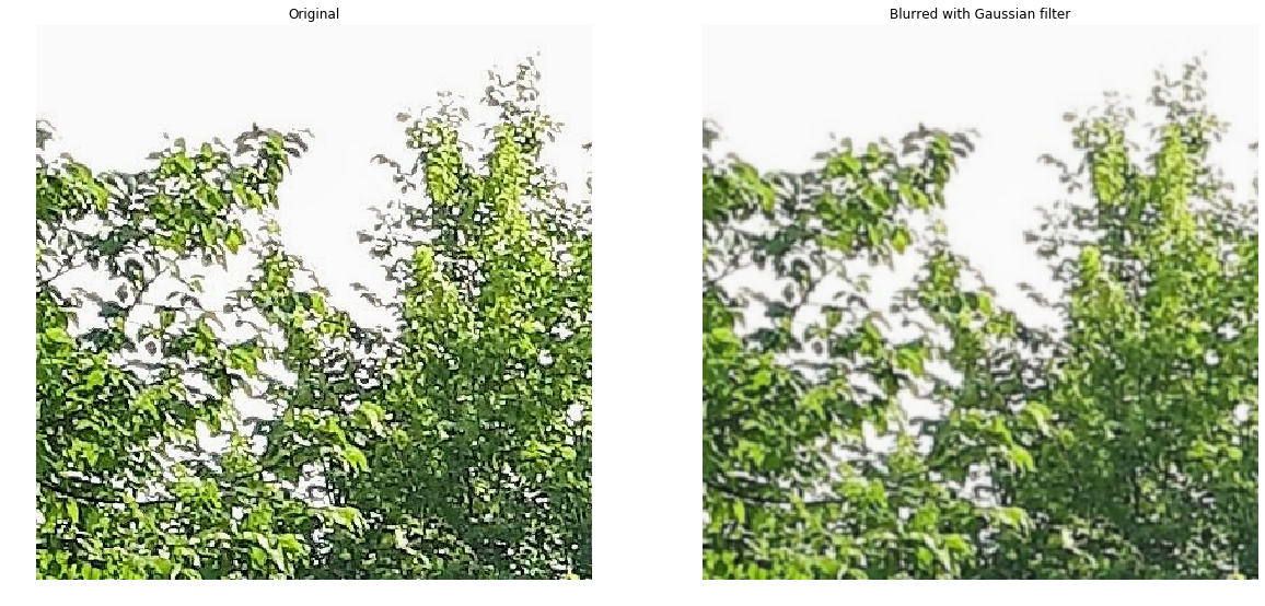 Resulted image zoomed in