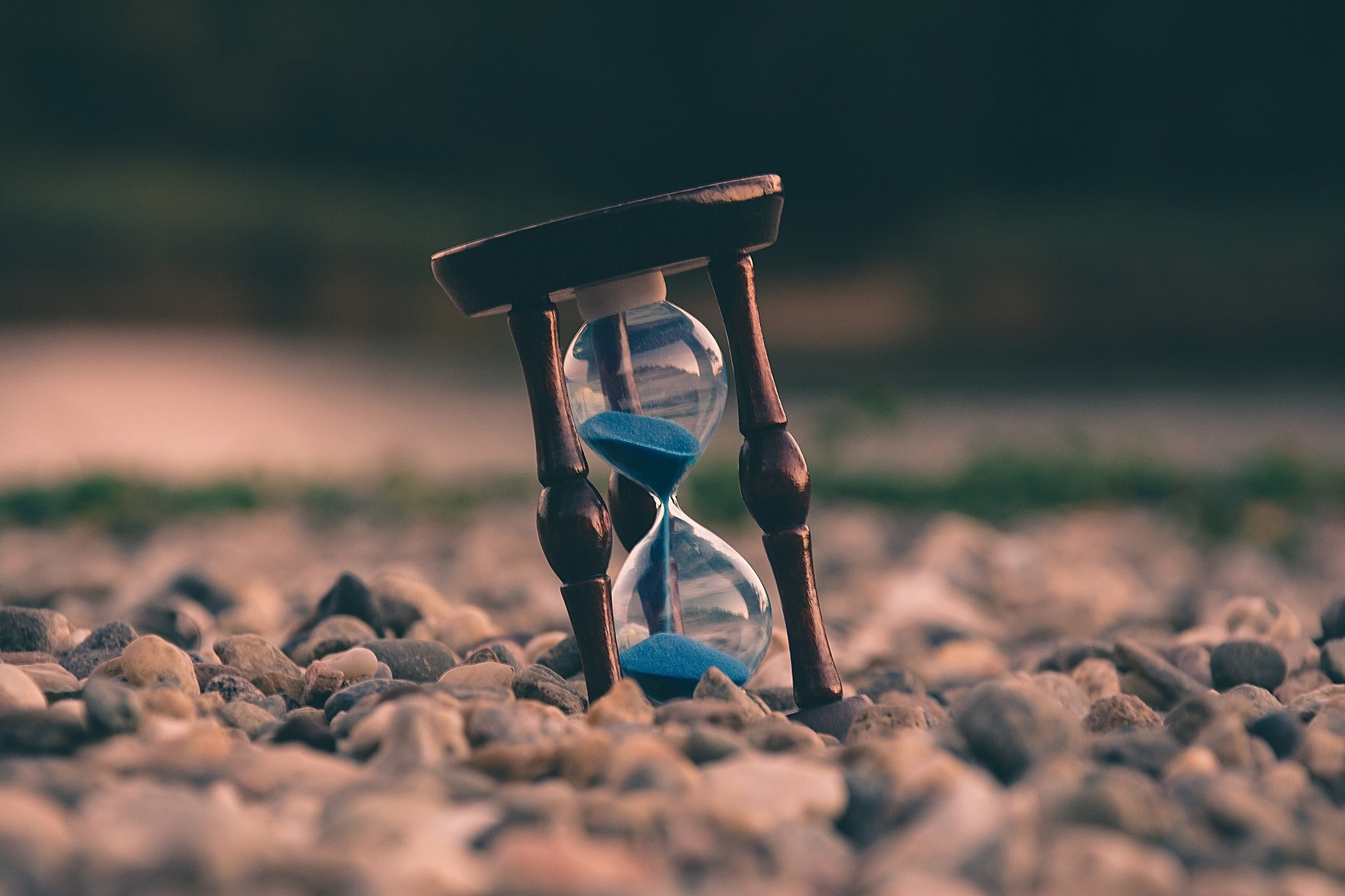 An hourglass