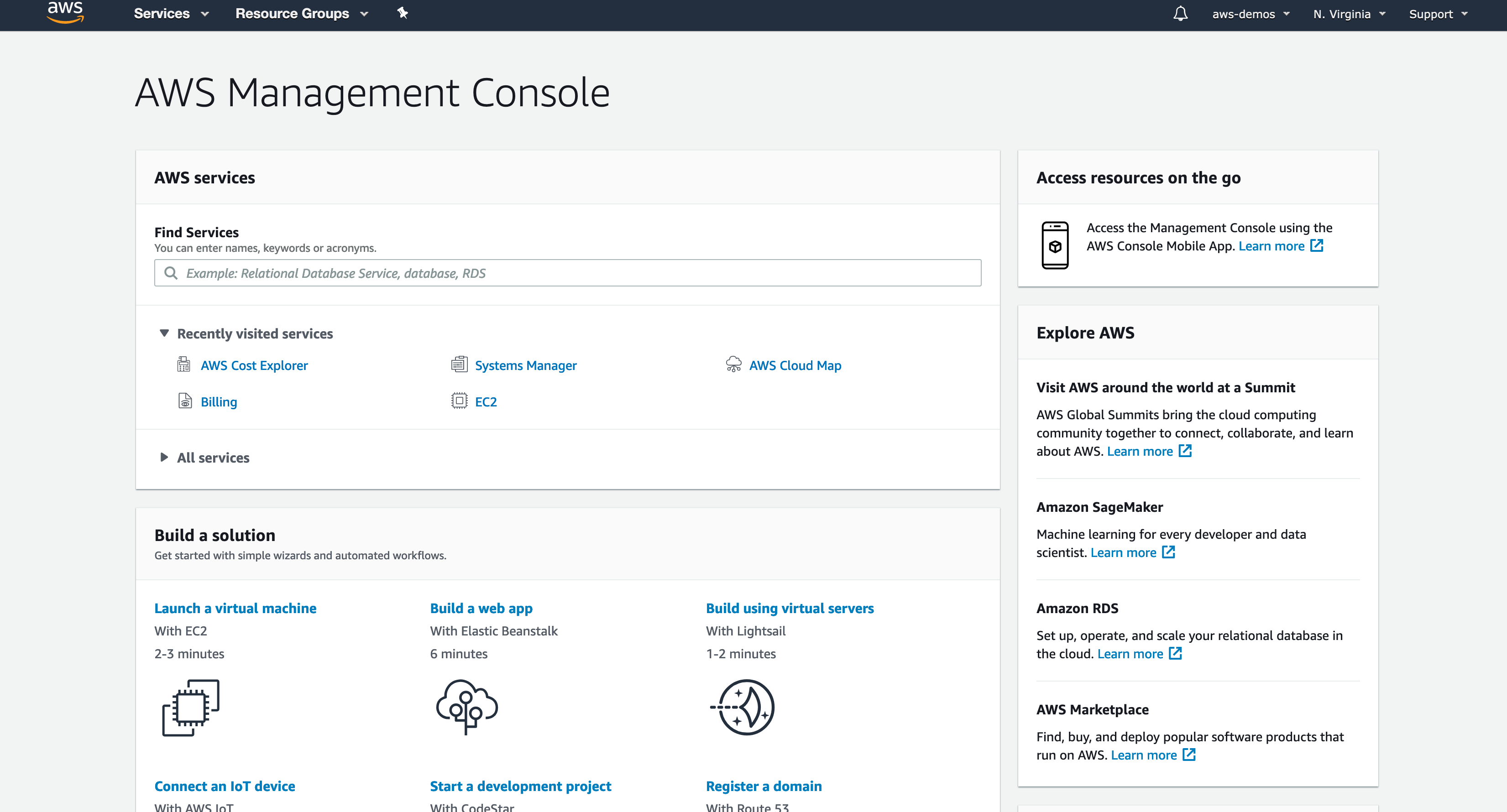 AWS Console