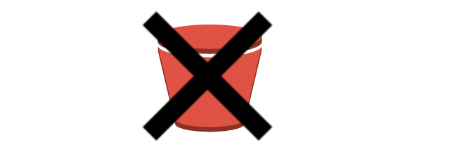 Bucket is gone