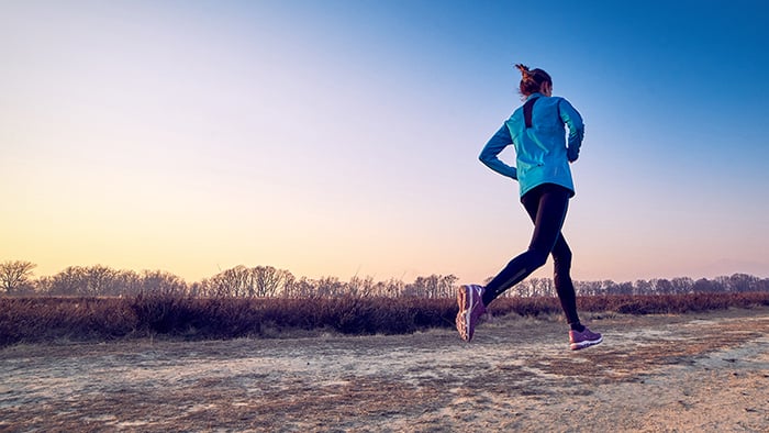running