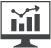 Icon representing analytics
