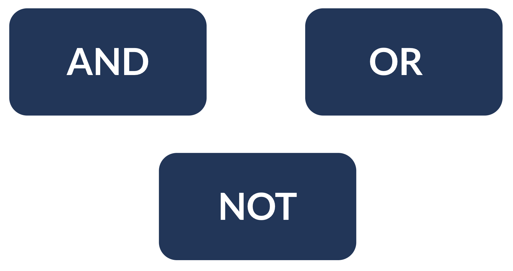 Logical operators