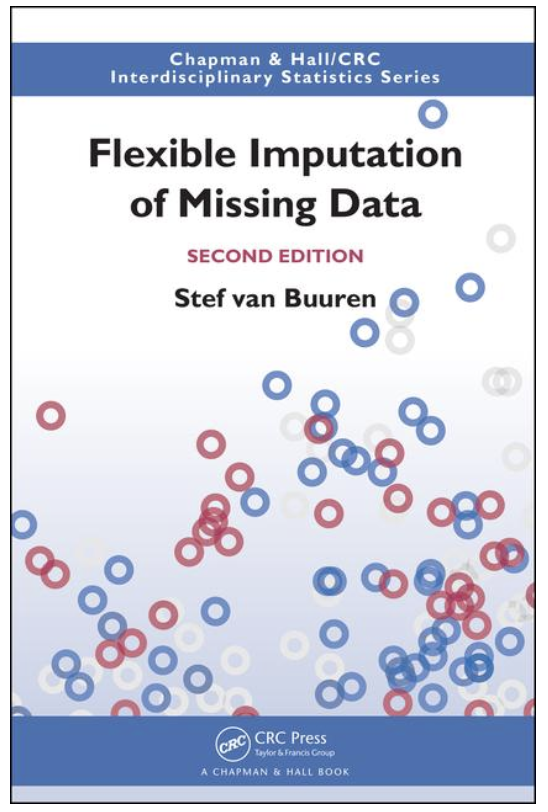 The cover of the book "Flexible Imputation of Missing Data" by Stef van Buuren.