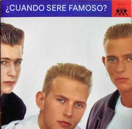 La portada del álbum "When will I be Famous" de Bros.