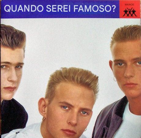 A capa do álbum "When will I be Famous", do Bros.