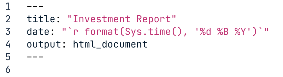 Markdown file with date formatting in YAML header using Sys.time