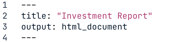 Markdown file metadata