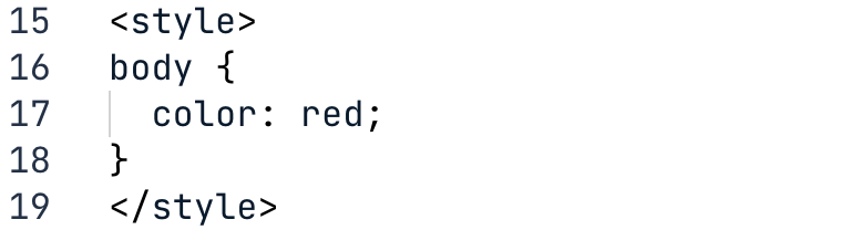 Modifying the document text color