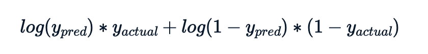 Formula for log-likelihood