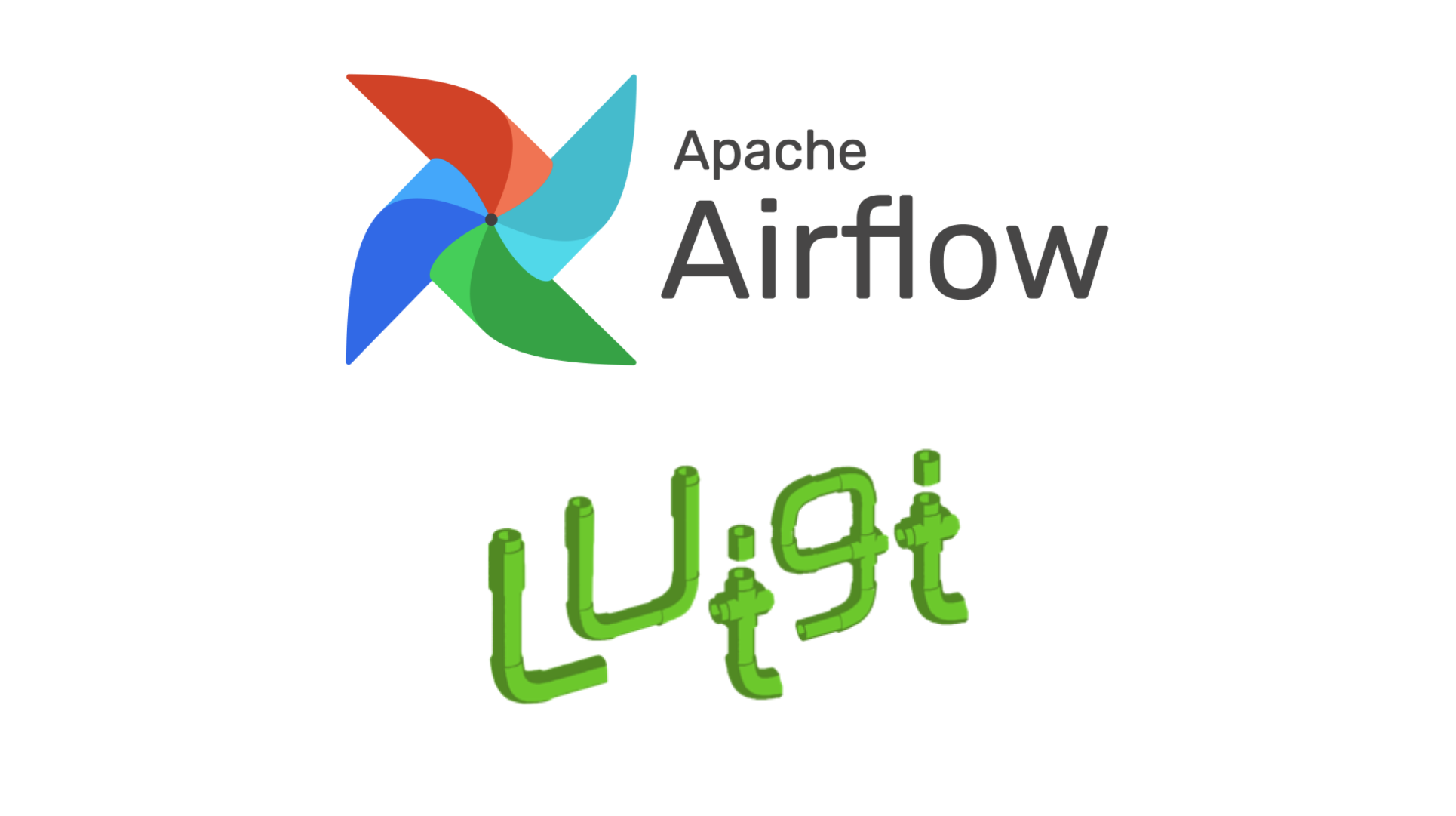 airflow and luigi logos
