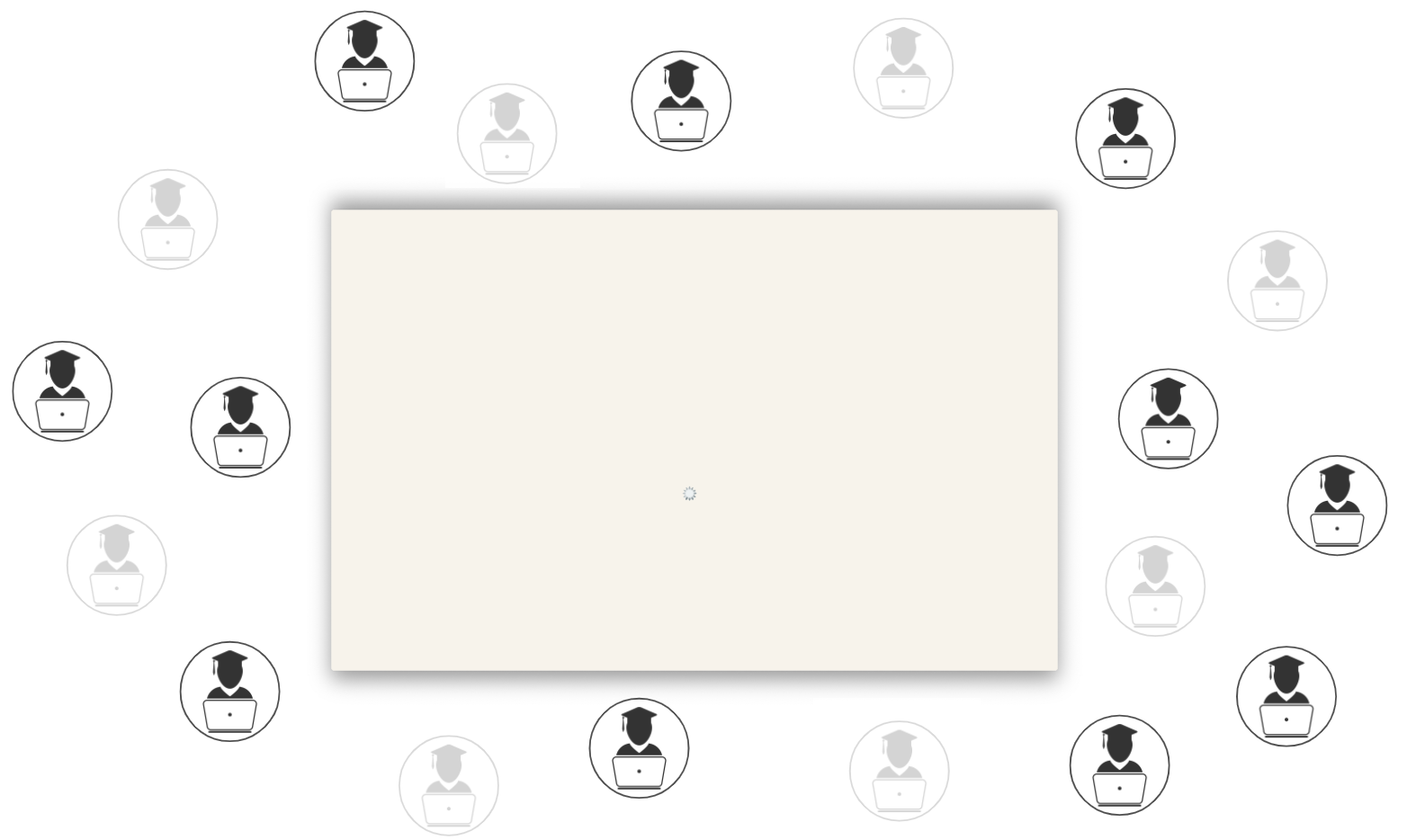A few visible and a lot of grayed out user icons around DataCamp exercise environment screenshot