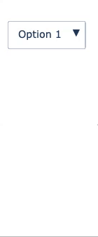 Simple dropdown example