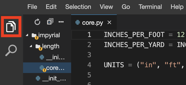 Icon with multiple files
