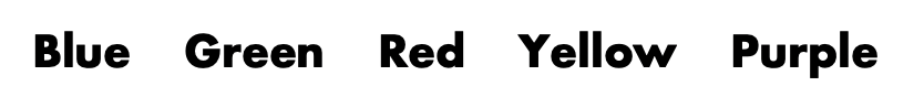Sometimes categories, such as selecting a color from a list ("Blue", "Green", "Red", "Yellow", "purple"), do not have a logical order.