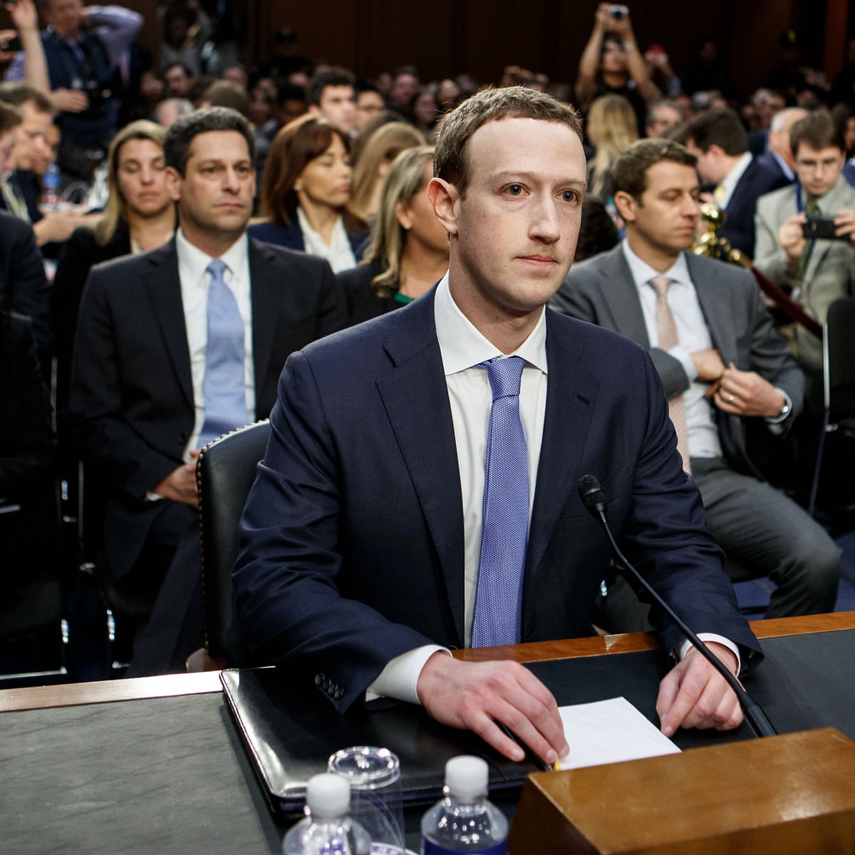Mark Zuckerberg in court facing the consequences of not complying with data privacy rights