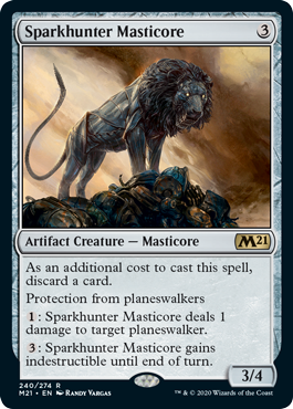 Example of a Magic the Gathering Card