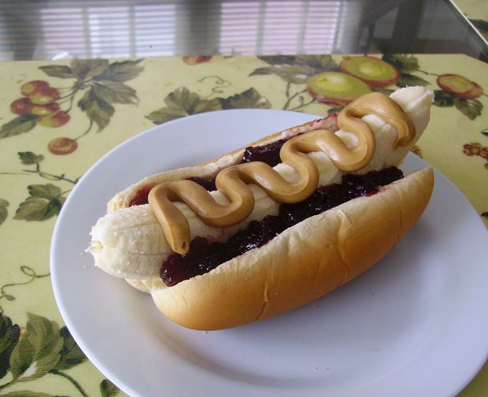 Peanut Butter Banana Dog