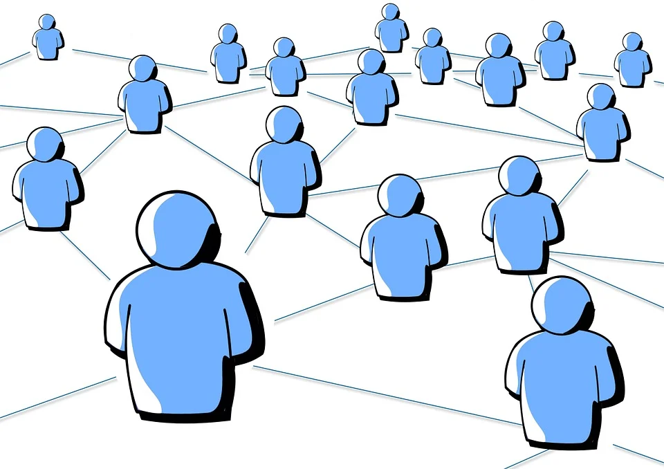 General representation of a social graph.