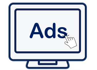 Image of a computer screen where it is supposed to be an advertisement.