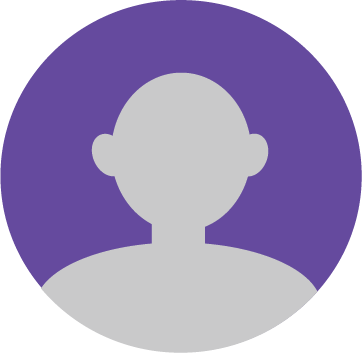 a circle with a person shadow