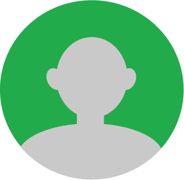a circle with a person shadow