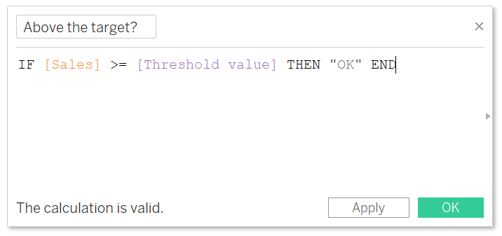 Introduction to parameters | Tableau