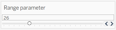 A visual of a range parameter