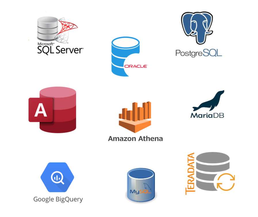 Selection of database options in Power_BI