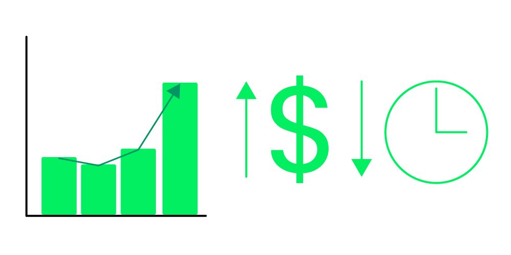 graphic depicting value in dollars