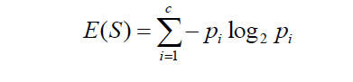 Entropy equation