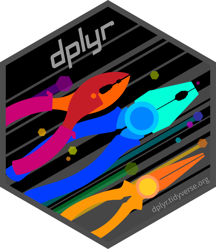 dplyr logo.