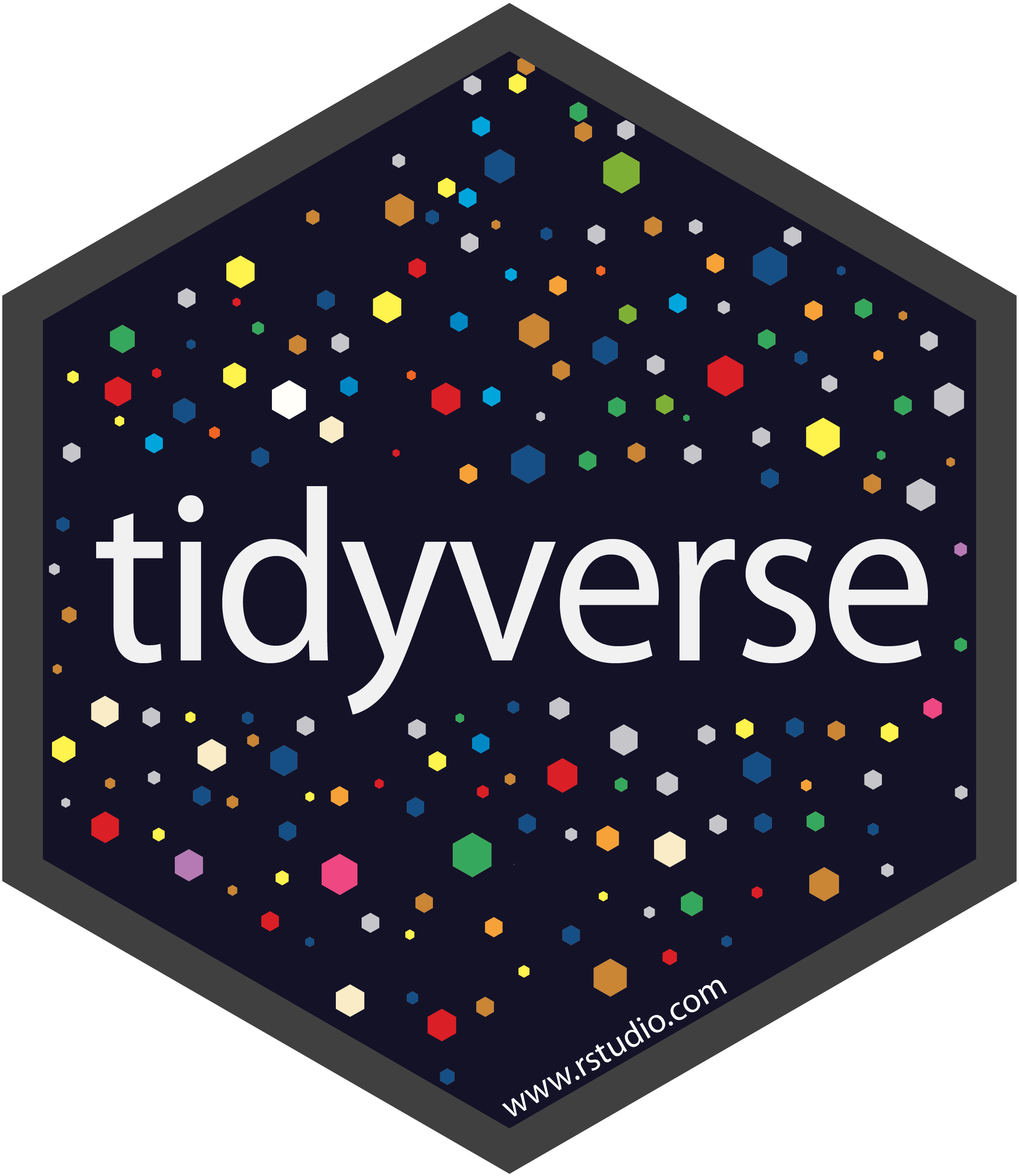 Tidyverse logo.
