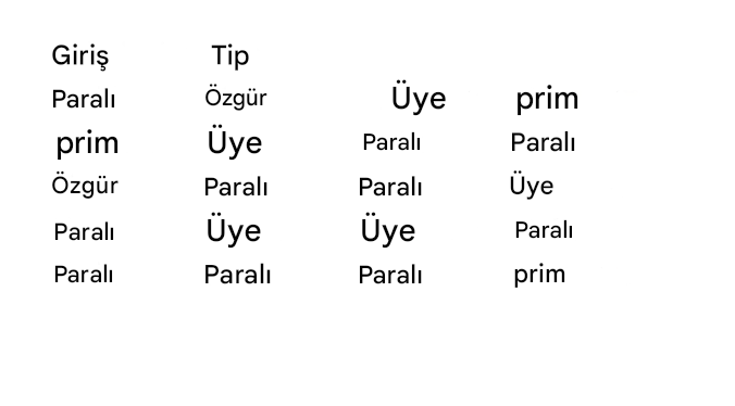 Ziyaretçiler hakkında bilgi içeren veri kümesi