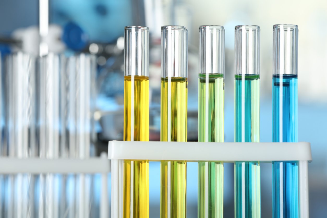 A laboratory test