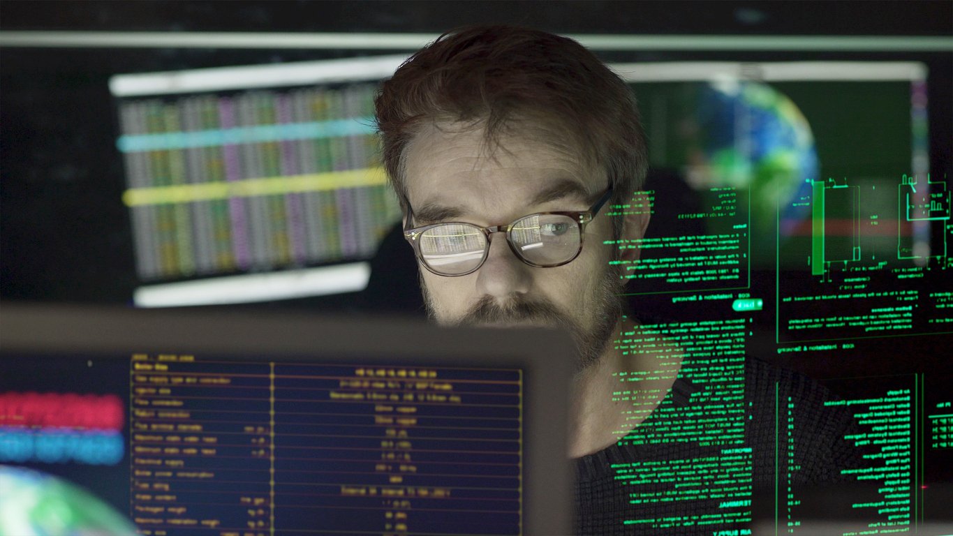 A human evaluating code