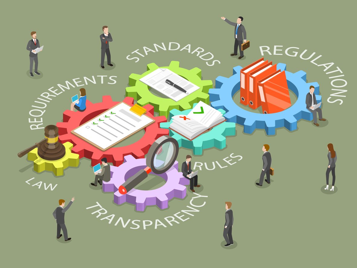Regulatory compliance illustration